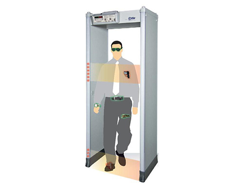 HI-PE Multi-Zone多區域顯示金屬探測門